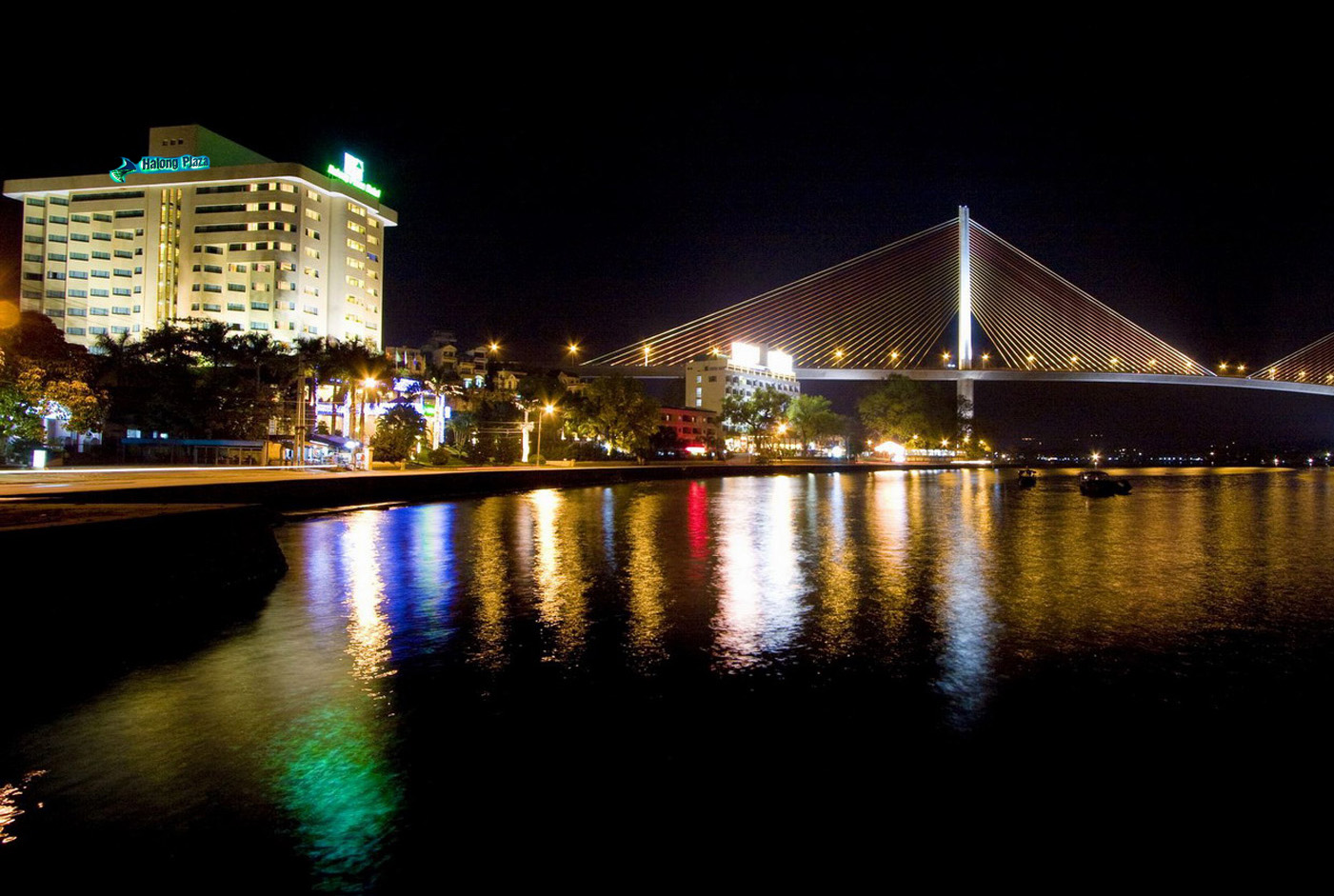 Hotel at night